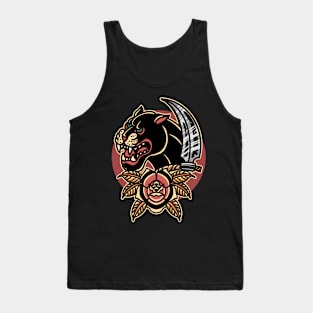 rose and panther tattoo Tank Top